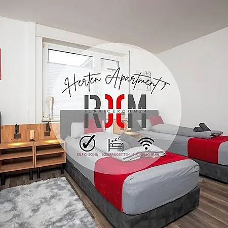 Apartment Serviceroom24 - 1 In Wlan - Smart-tv - 24-7 Check-in Und Kueche *
